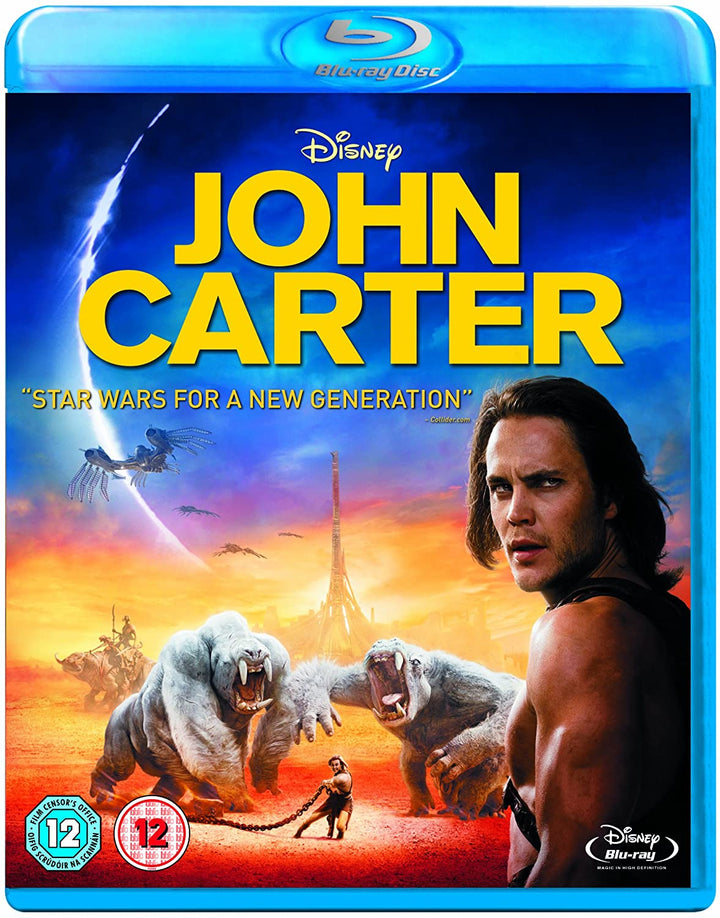 John Carter [Region Free] - Sci-fi/Action [Blu-ray]