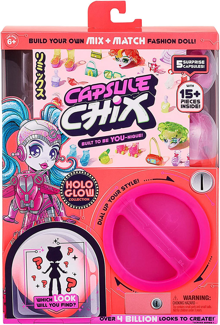 Capsule Chix Single Doll Pack-HoloGlow