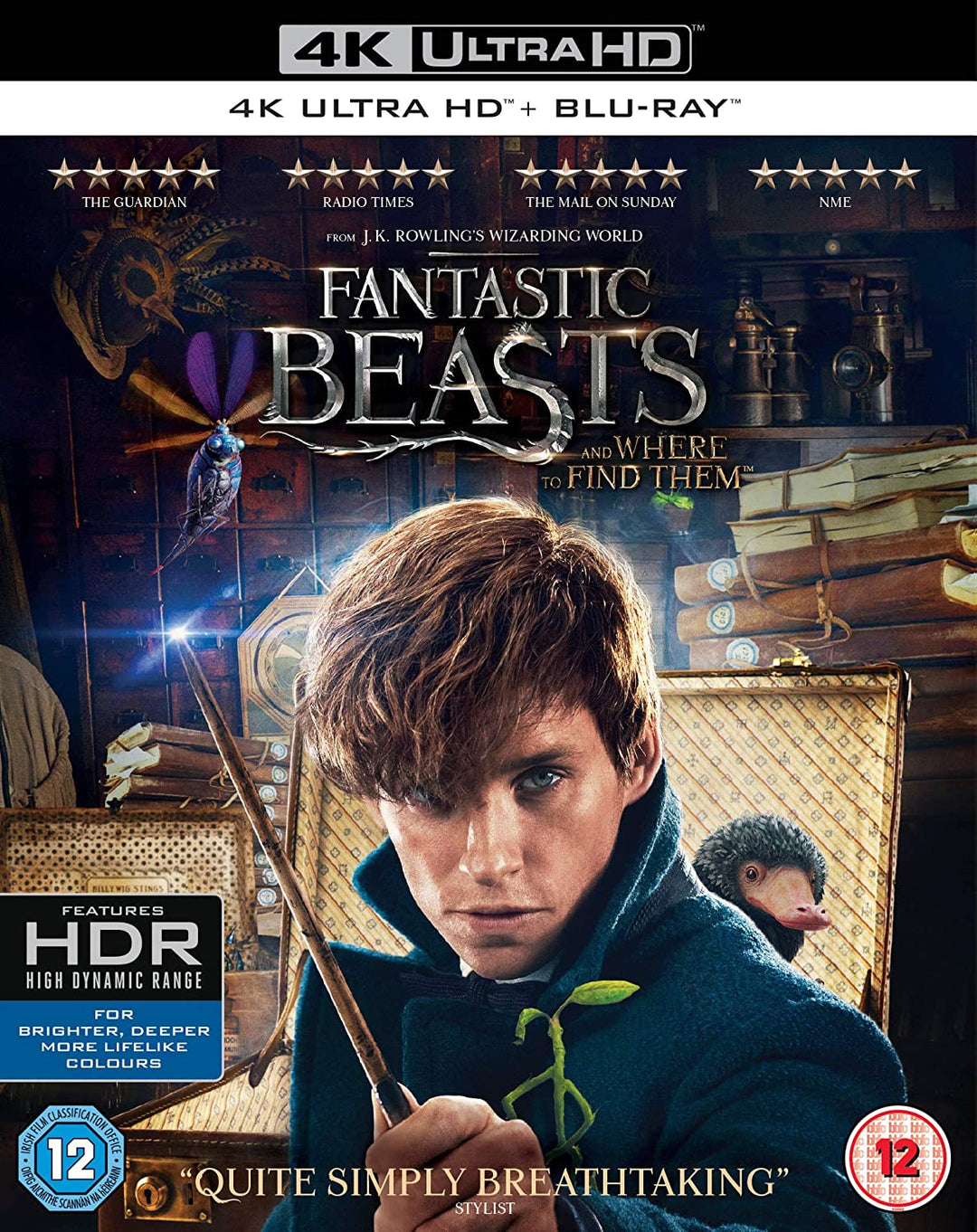 Fantastic Beasts and Where To Find Them - Fantasy/Adventure [Blu-Ray]