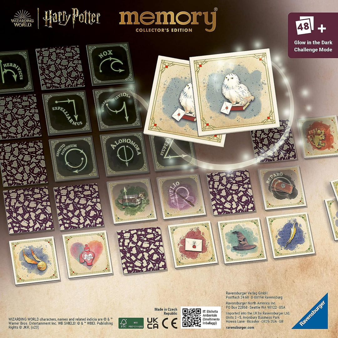 Ravensburger Harry Potter Collector's Memory Game - Matching Picture Snap Pairs