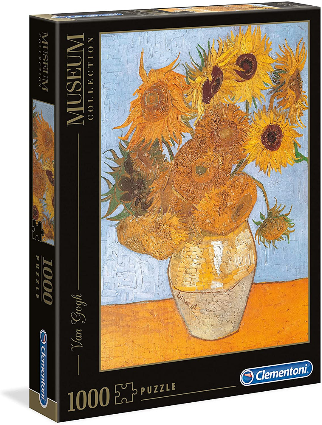 Clementoni 31438 Museum Collection puzzle for adults and children Van Gogh Sunflowers 1000 Pieces