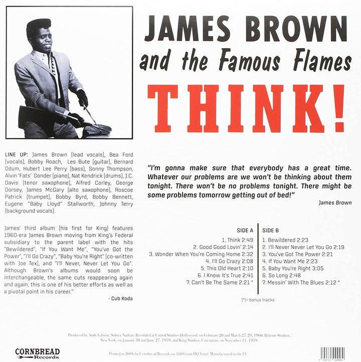 James Brown - Think [Vinyl]