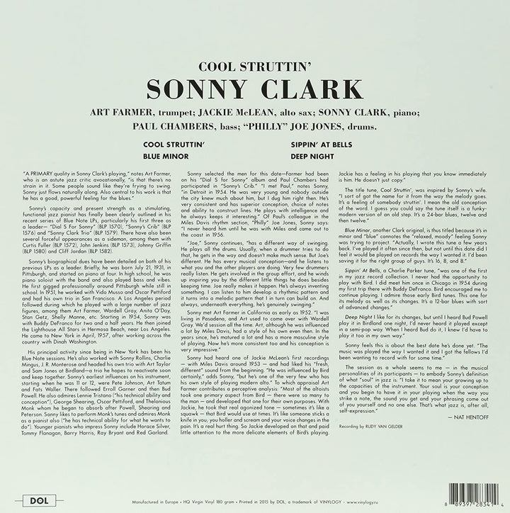 Sonny Clark - Cool Struttin' [Vinyl]