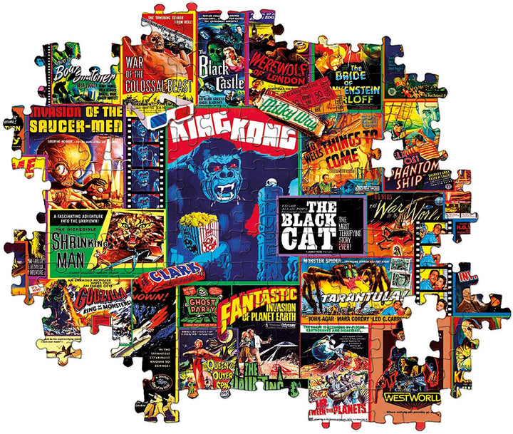Clementoni Collection 39602, Thriller Classics Puzzle for Adults and Children Puzzle - 1000 Pieces