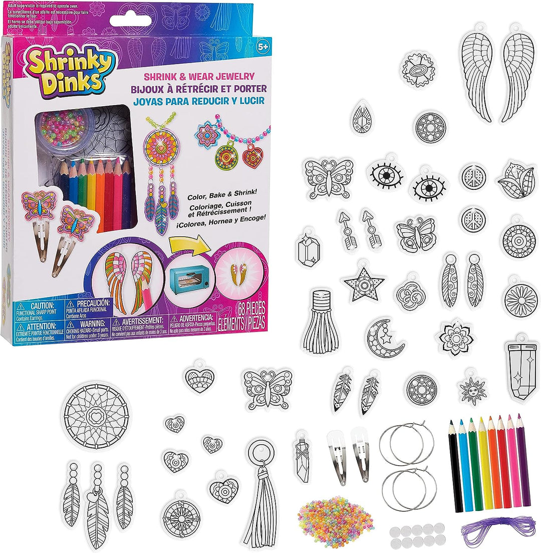 Just Play 3703 Shrinky Dinks Create & Wear Jewelry