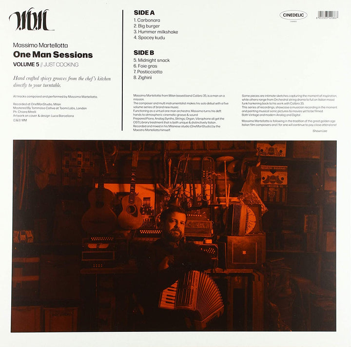 Massimo Martellotta - One Man Session Vol. 5: Just Cooking [Vinyl]