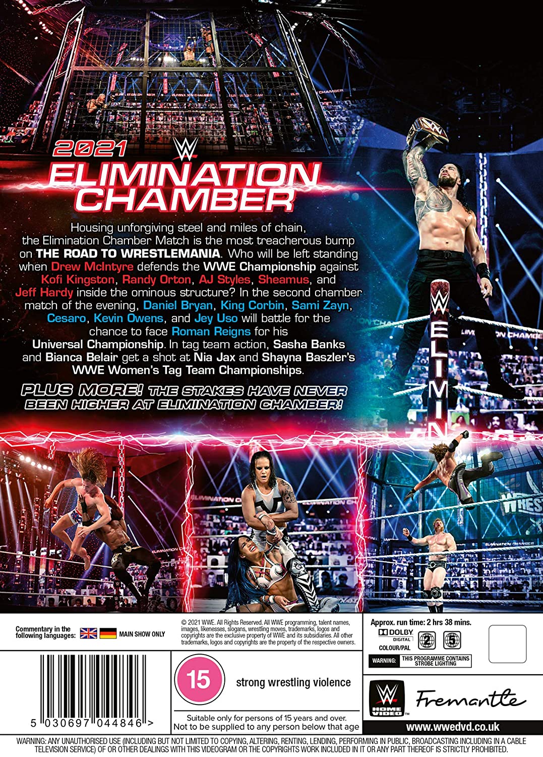 WWE: Elimination Chamber 2021 [DVD]