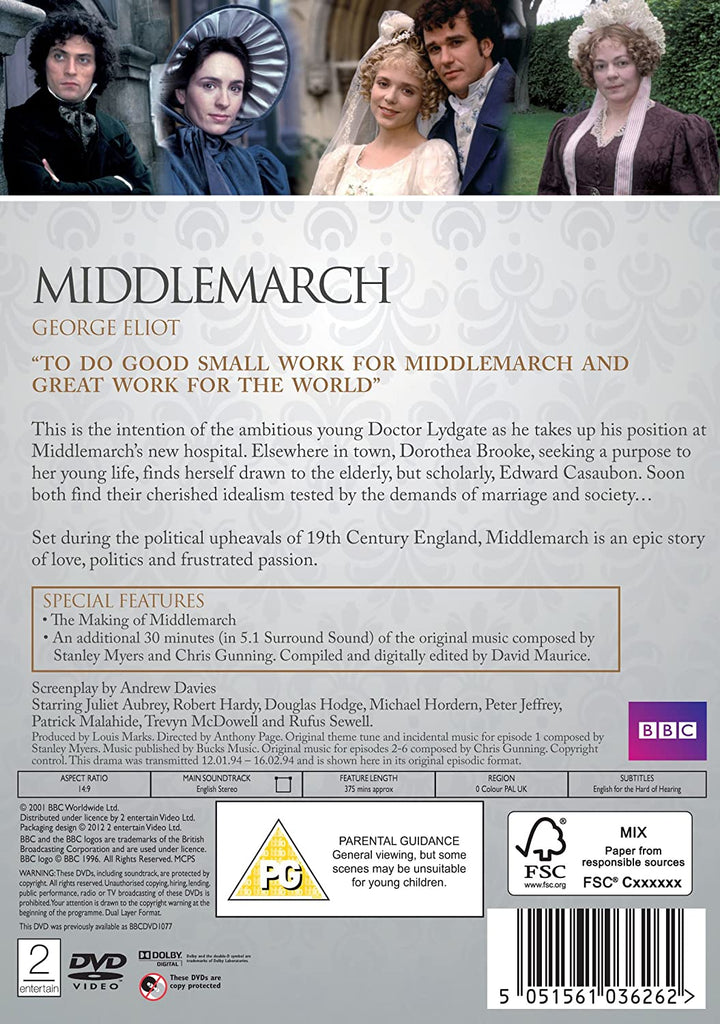 Middlemarch (Repackaged) [1994] [DVD]