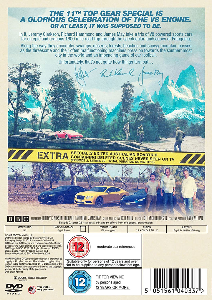Top Gear - Le Spécial Patagonie [DVD] [2015]