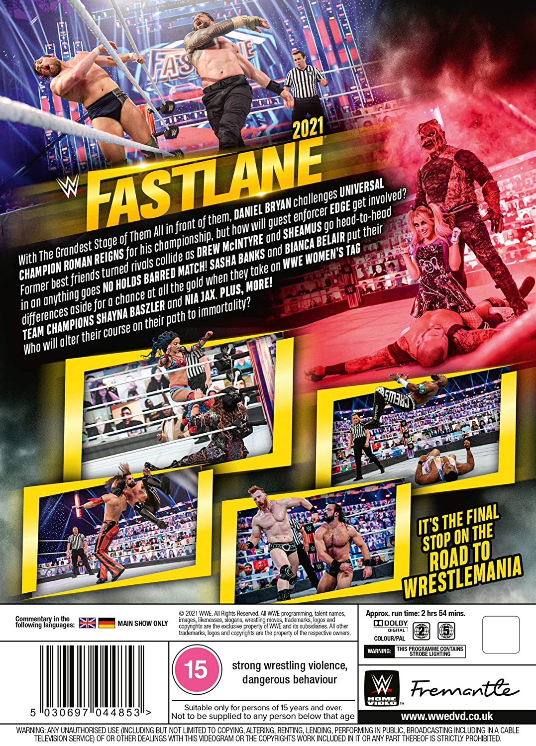 WWE: Fastlane 2021 [DVD]