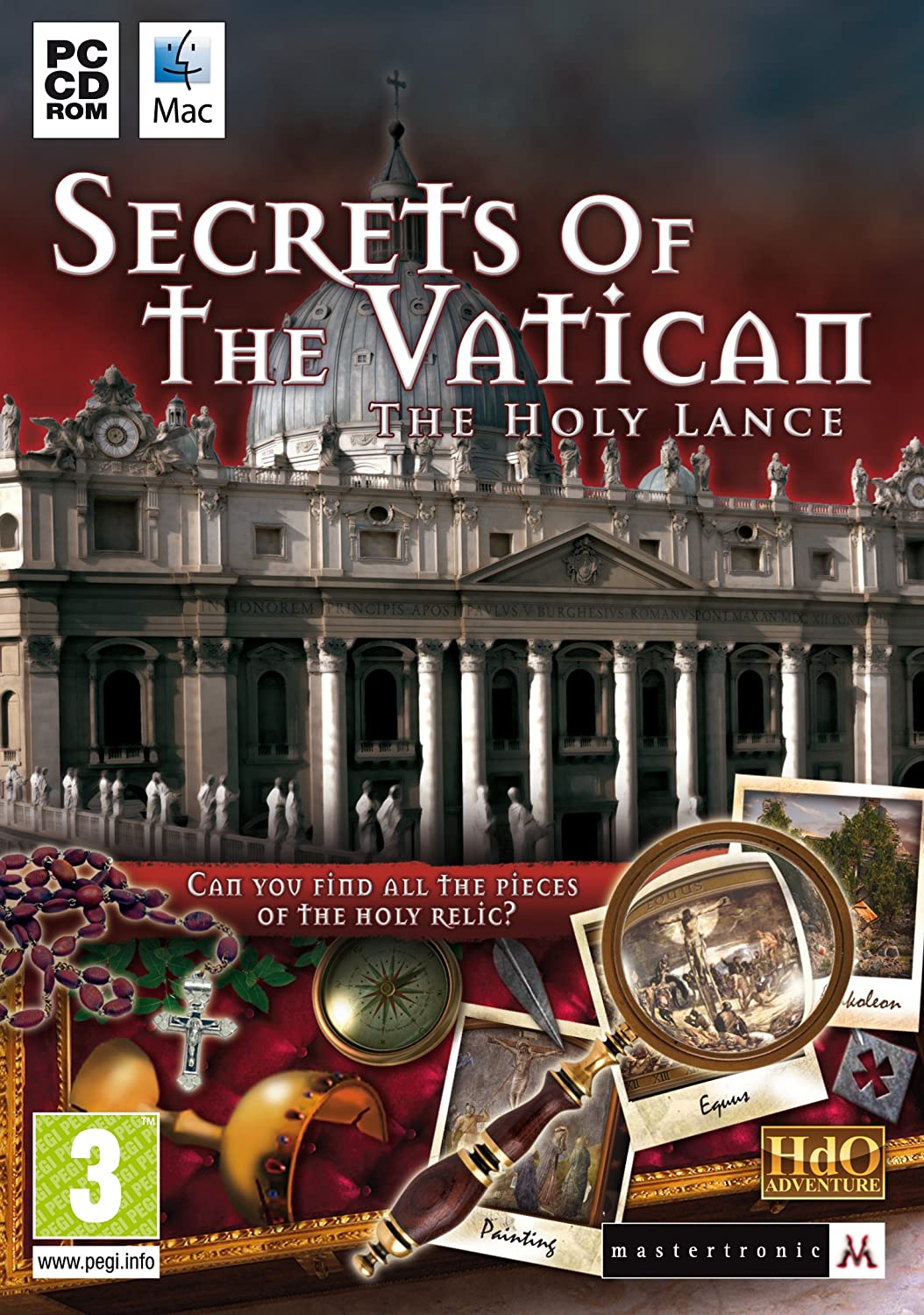 Secrets Of The Vatican: The Holy Lance (PC/Mac CD)