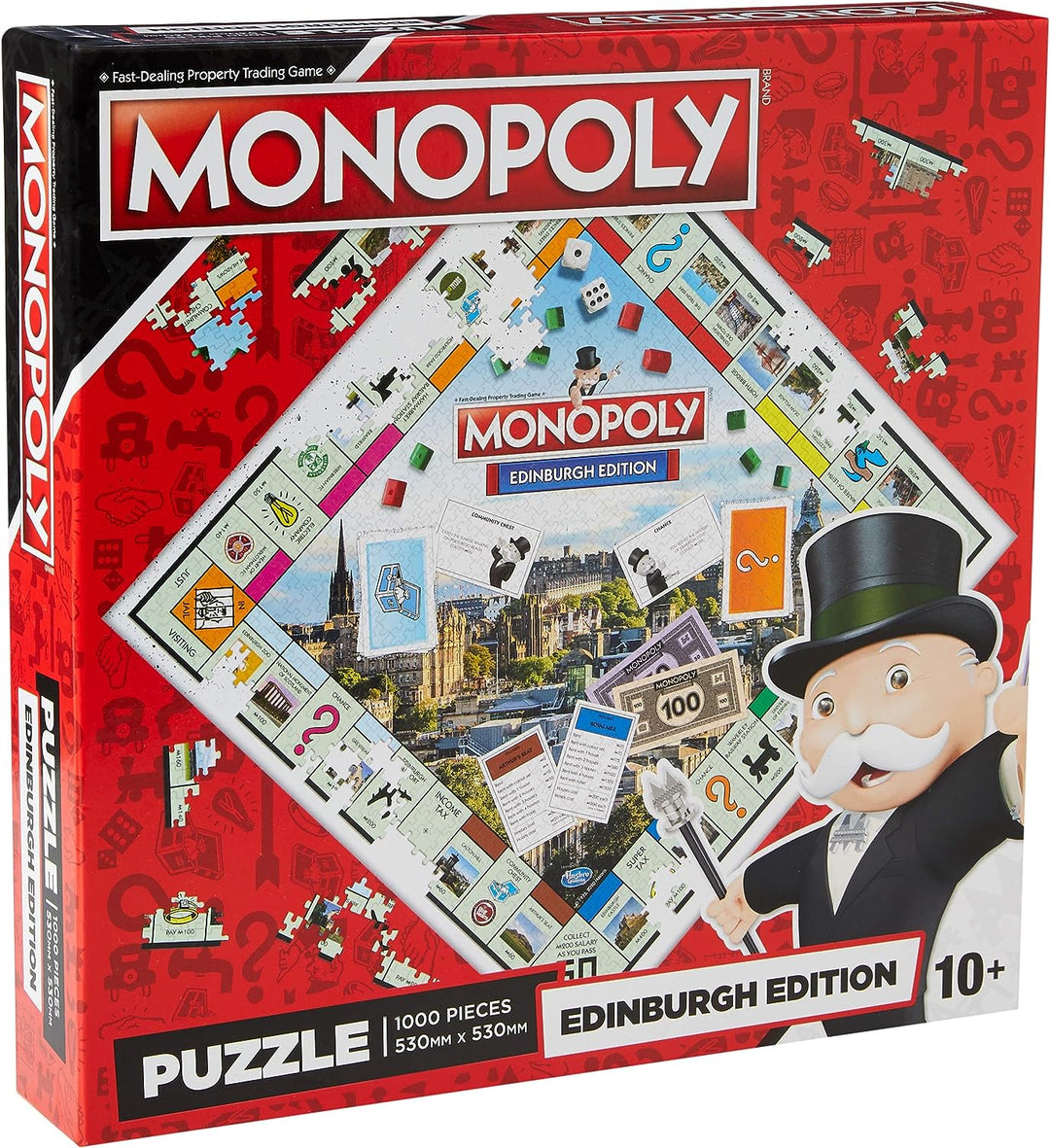 Edinburgh Monopoly 1000 Piece Jigsaw Puzzle Game
