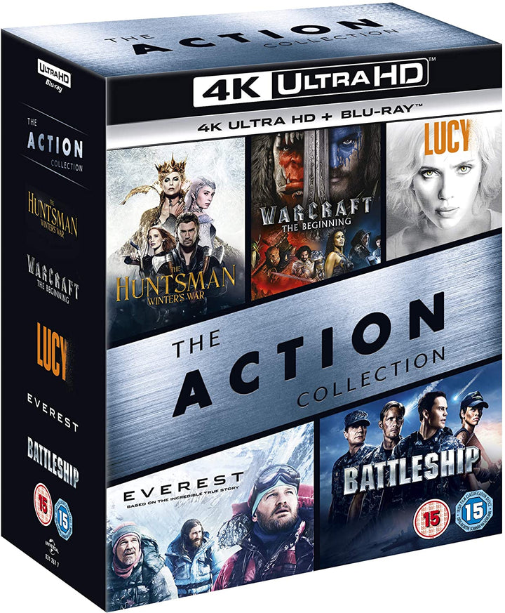 Coffret d&#39;action 4K (4K UHD+BD) [Blu-ray] [2017]