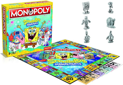 Winning Moves Spongebob Squarepants Monopoly Board Game - Yachew