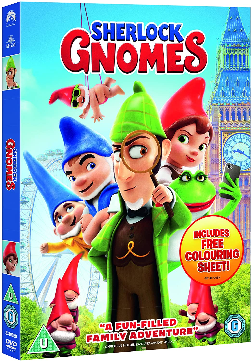 Sherlock Gnomes - Mystery/Comedy [DVD]