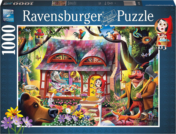 Ravensburger 17462 Little Come in, Red Riding Hood 1000 Piece Jigsaw Puzzles for Adults and Children