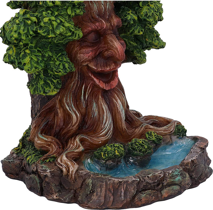 Elder Ember Tree Spirit Green Man Backflow Incense Burner