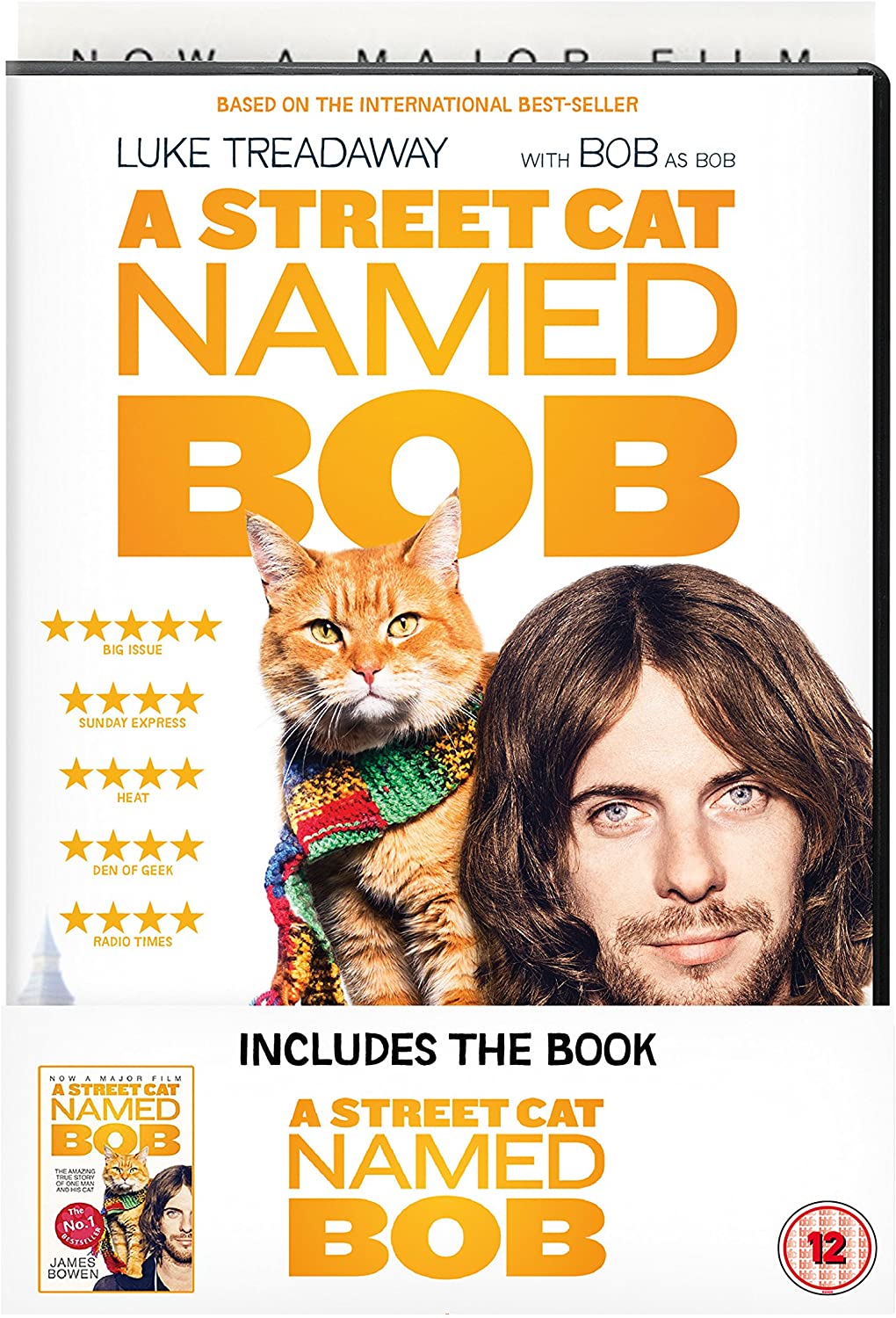 A Street Cat Named Bob Book [2016] - Drama/Comedy [DVD]