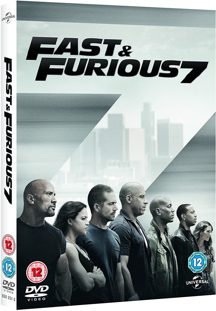 Fast & Furious 7 [2017] - Action/Crime [DVD]