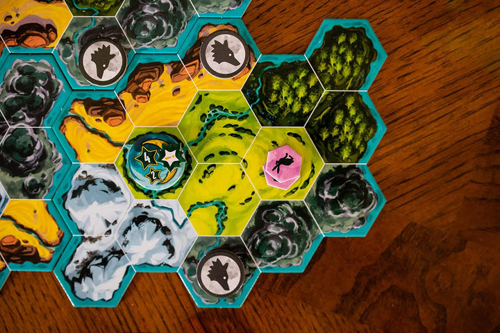 The Wolves Board Game | Wolf Themed Survival Strategy Game |Highly Interactive Family Game for Kids and Adults