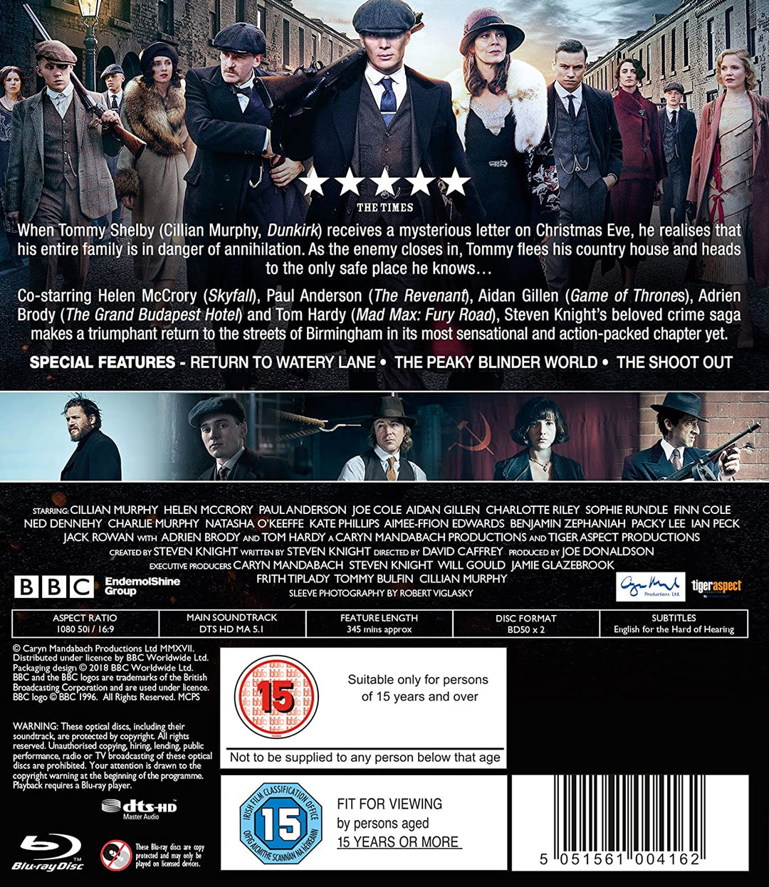 Peaky Blinders - Series 4 - Drama [Blu-ray]