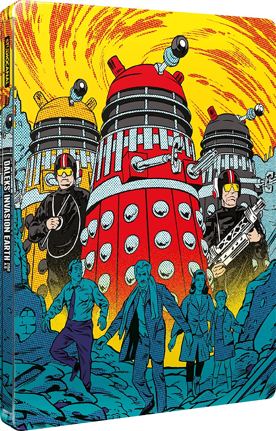 Daleks' Invasion Earth 2150 A.D. Steelbook [Blu-ray] [Region A & B & C]