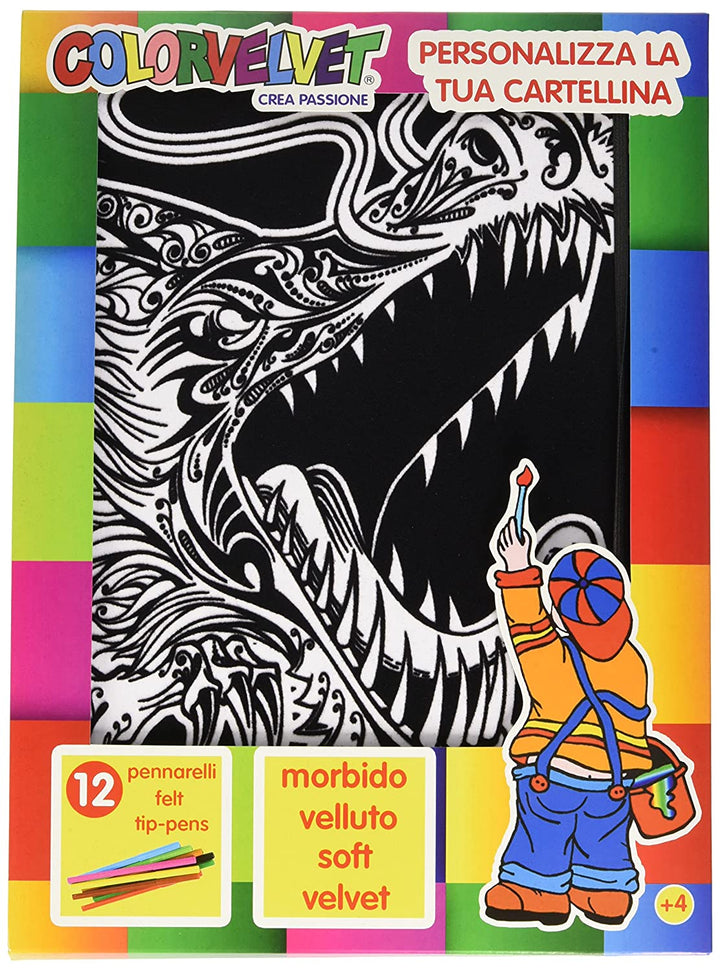Colorvelvet 32 x 26.5 x 4 cm"Dragon" Folder