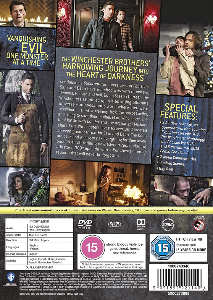 Supernatural Season 14 [2020] -  Mystery [DVD]