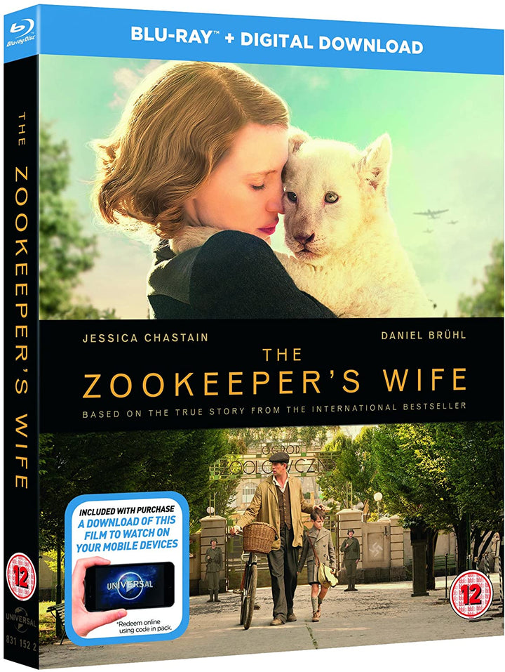 The Zookeeper's Wife - War/Drama [DVD]