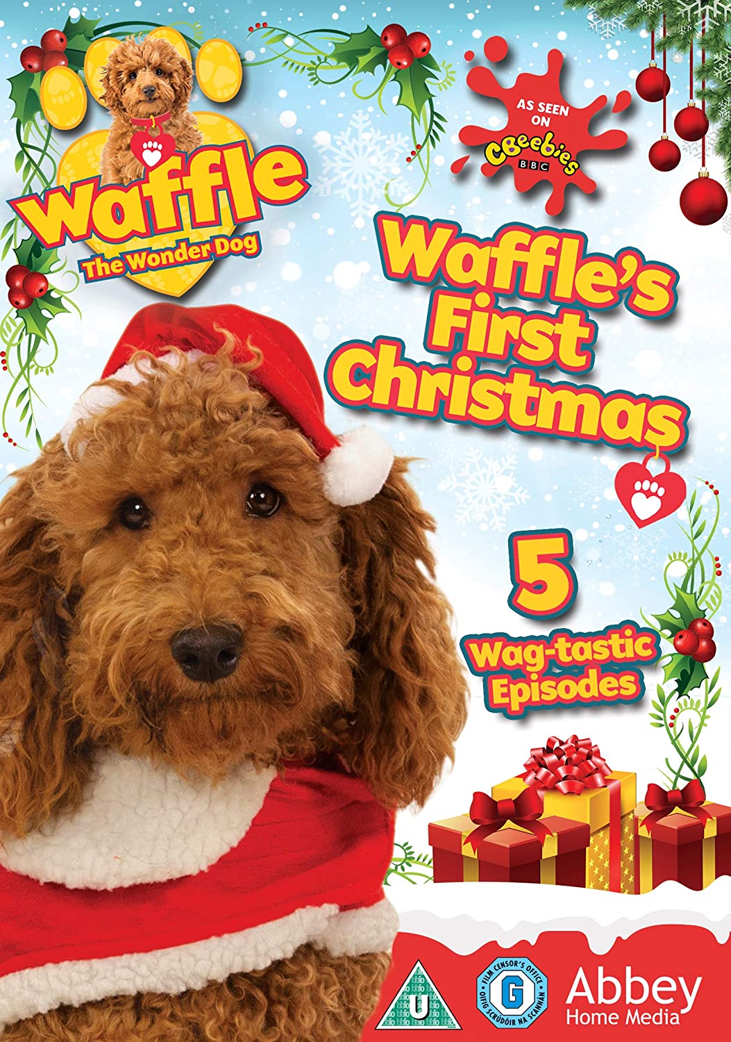 Waffle The Wonder Dog - Waffle's First Christmas - Comedy [DVD]