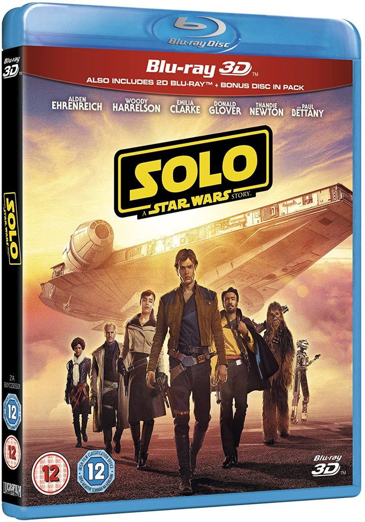 Solo: A Star Wars Story [2018] [Region Free] - Si/Fi [Blu-ray]