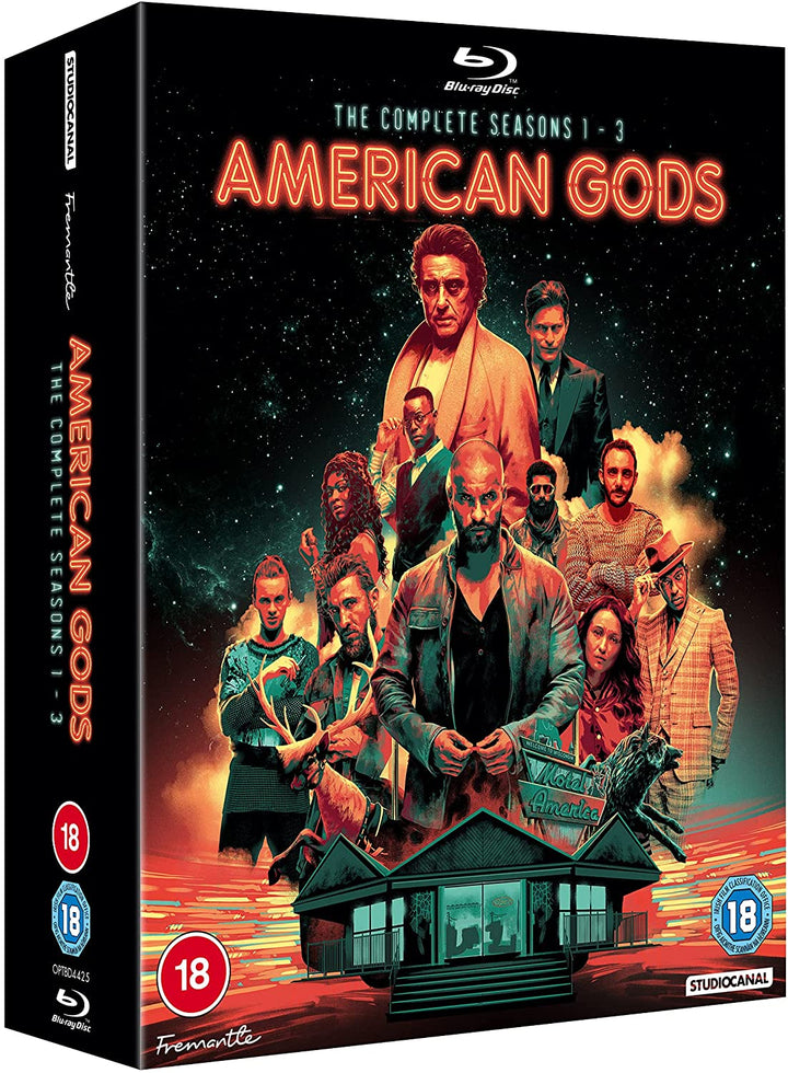 American Gods Season 1-3 - [Blu-ray]