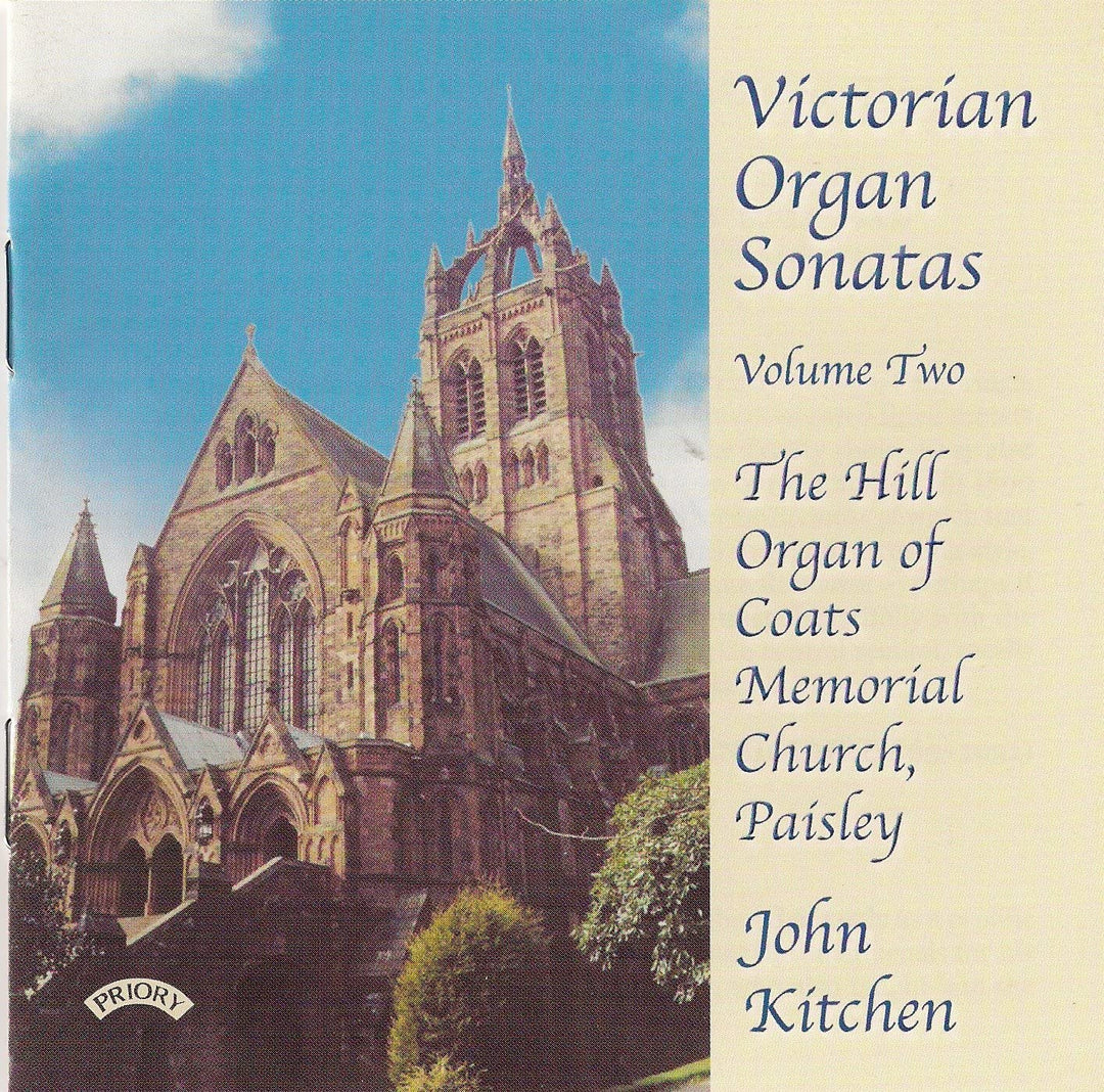 Victorian Organ Sonatas, Vol 2/ The Organ of Coats Memorial Church, Paisley [Audio CD]