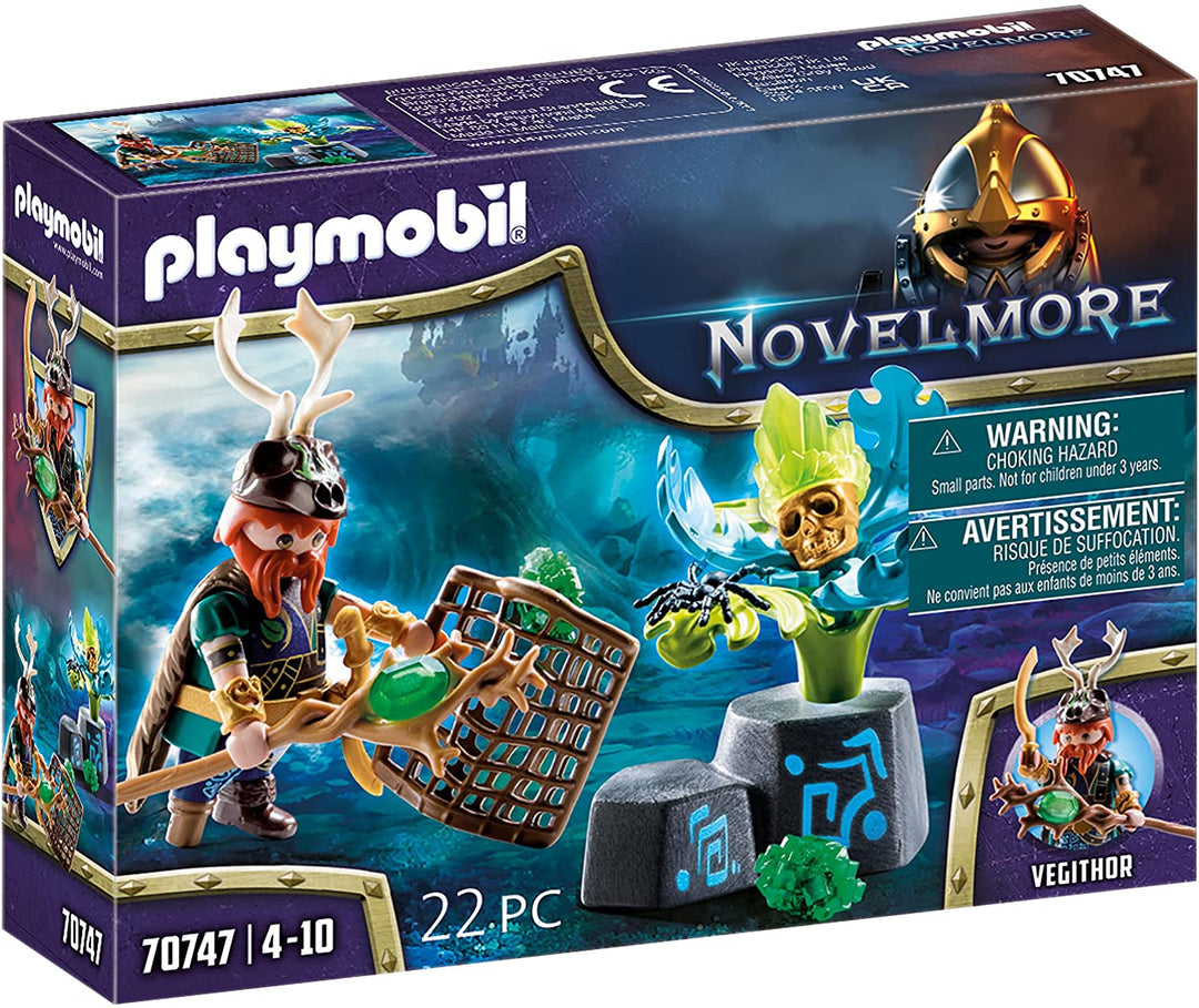 Playmobil 70747 Novelmore Knights Violet Vale - Magicien des plantes