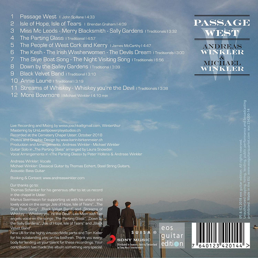 Passage West [Andreas Winkler; Michael Winkler] [Eos Guitar Edition: EOS234200-14] [Audio CD]