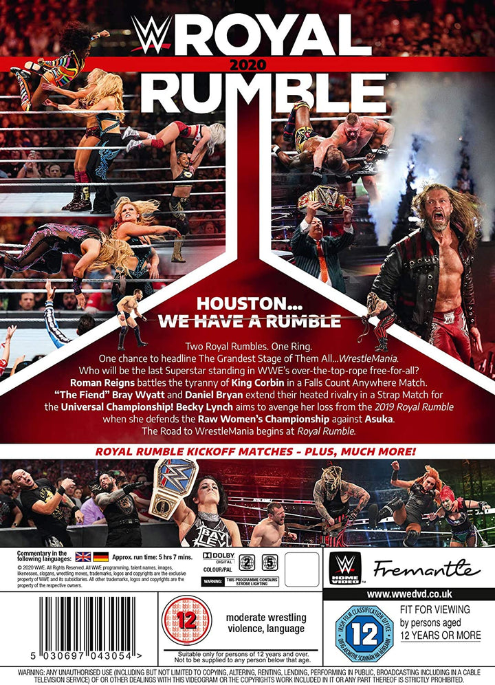 WWE: Royal Rumble 2020 - Action [DVD]