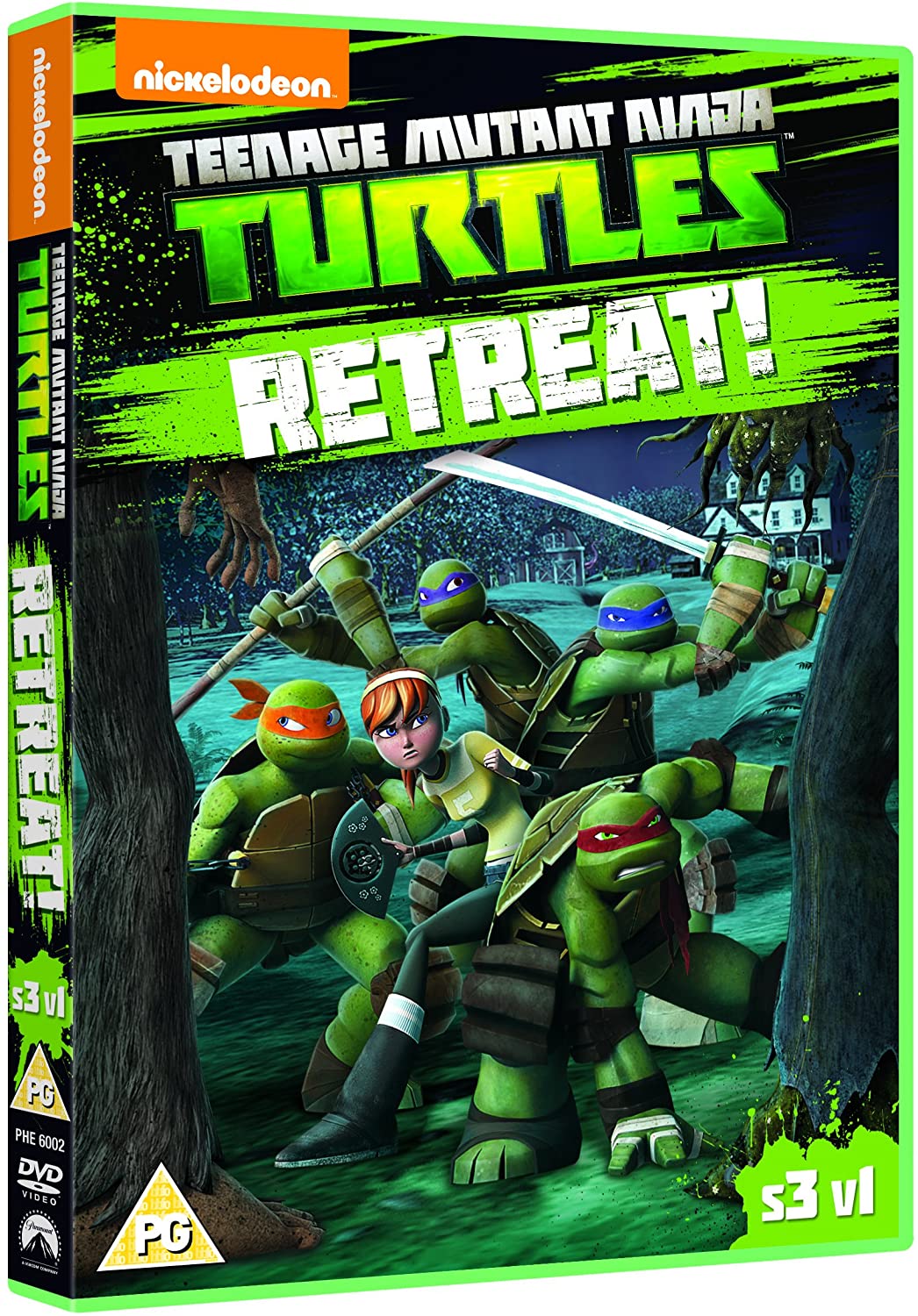 Teenage Mutant Ninja Turtles: Season 3, Vol. 1 - Retreat! - Action/Adventure [DVD]