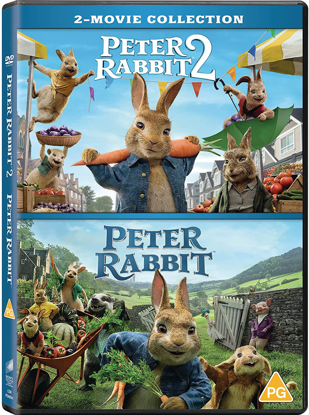 Peter Rabbit 1 and 2 (2 Disc DVD) - Family/Comedy [DVD]