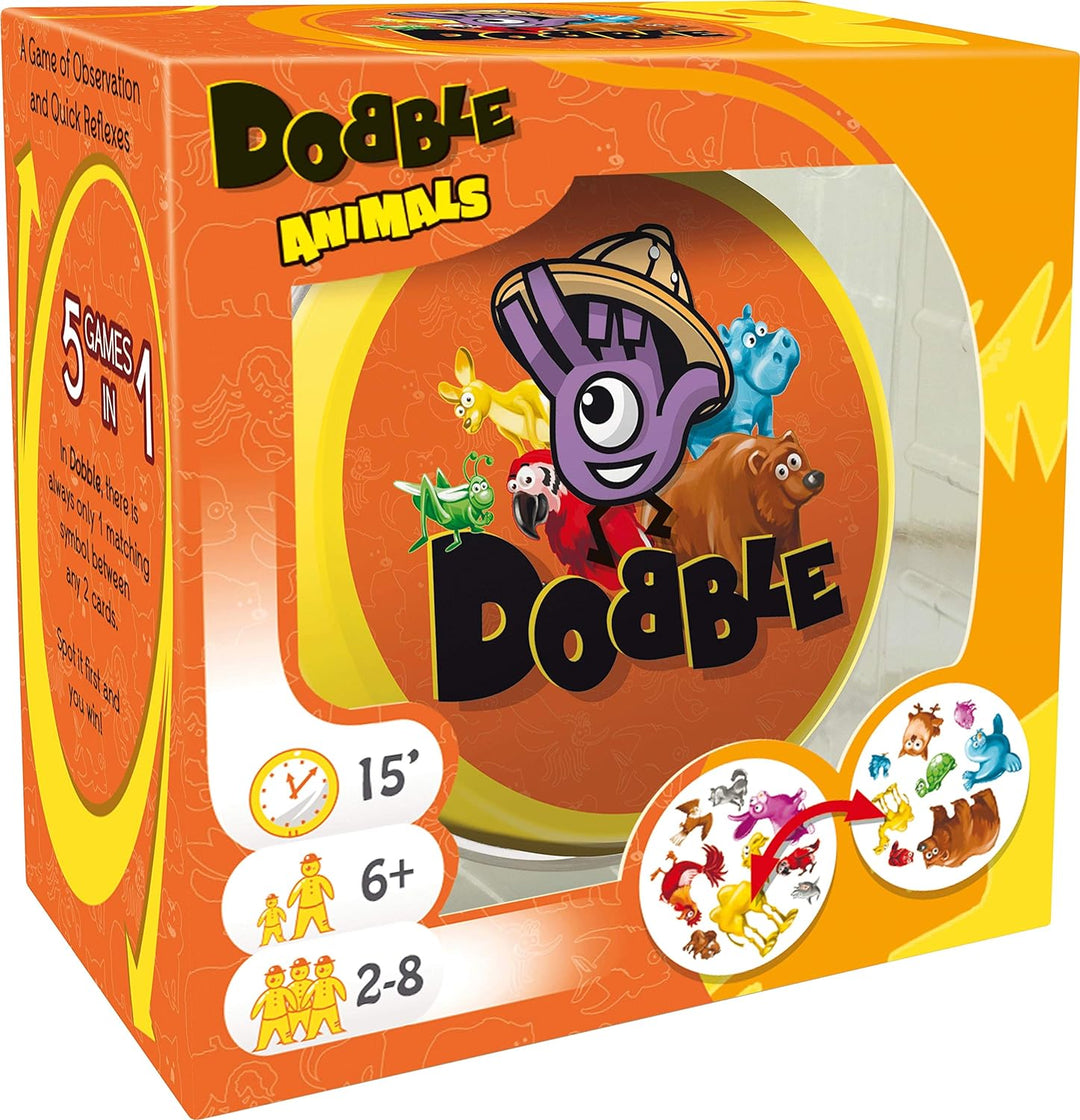 Asmodee - Dobble Animals - Card Game