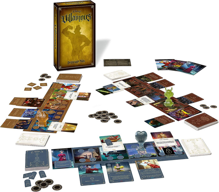 Ravensburger Disney Villainous Despicable Plots - Family Board Game for Adults and Kids