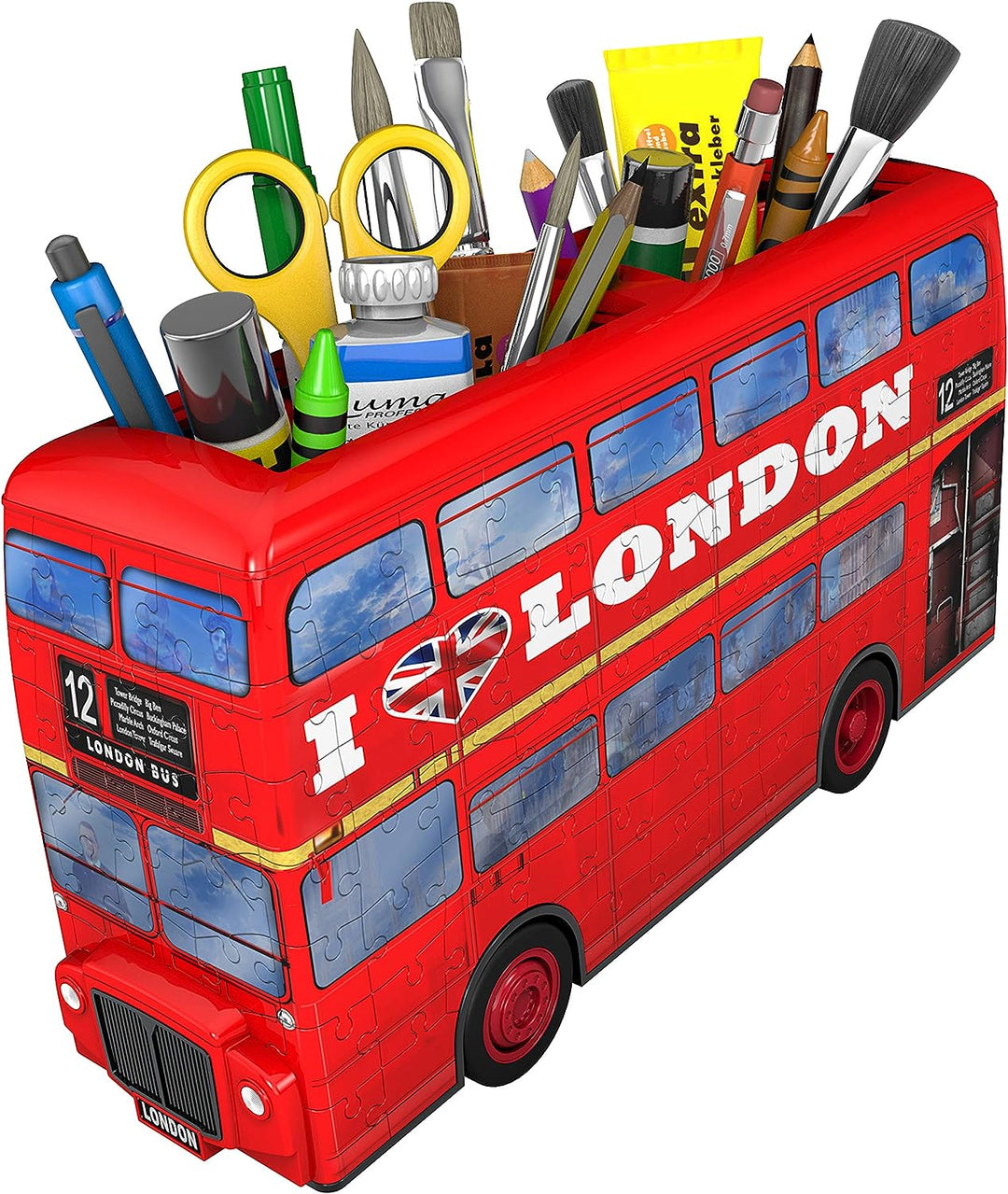 Ravensburger Red London Bus 3D Jigsaw Puzzle for Kids Age 8 Years Up - 216 Pieces