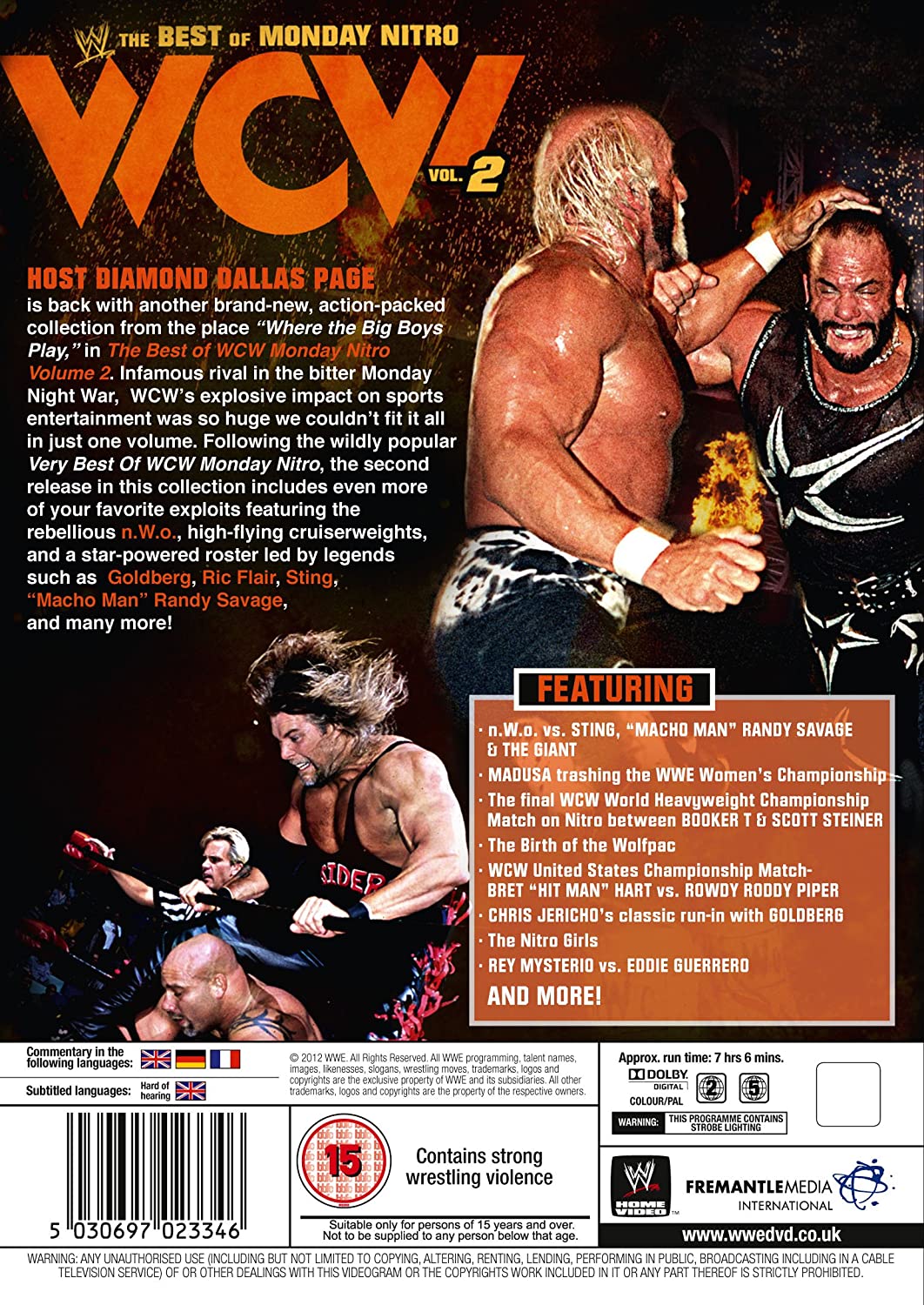 WWE: The Best Of WCW Monday Night Nitro - Vol.2 [DVD]
