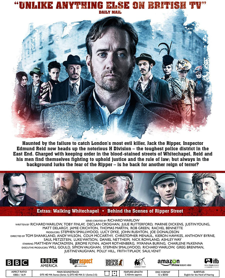 Ripper Street - The Complete Collection BD - Mystery [Blu-ray]