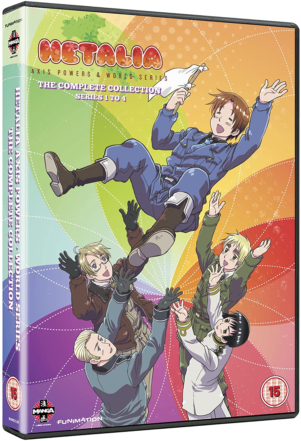 Hetalia Axis Powers Complete Season 1-4 Collection [DVD]