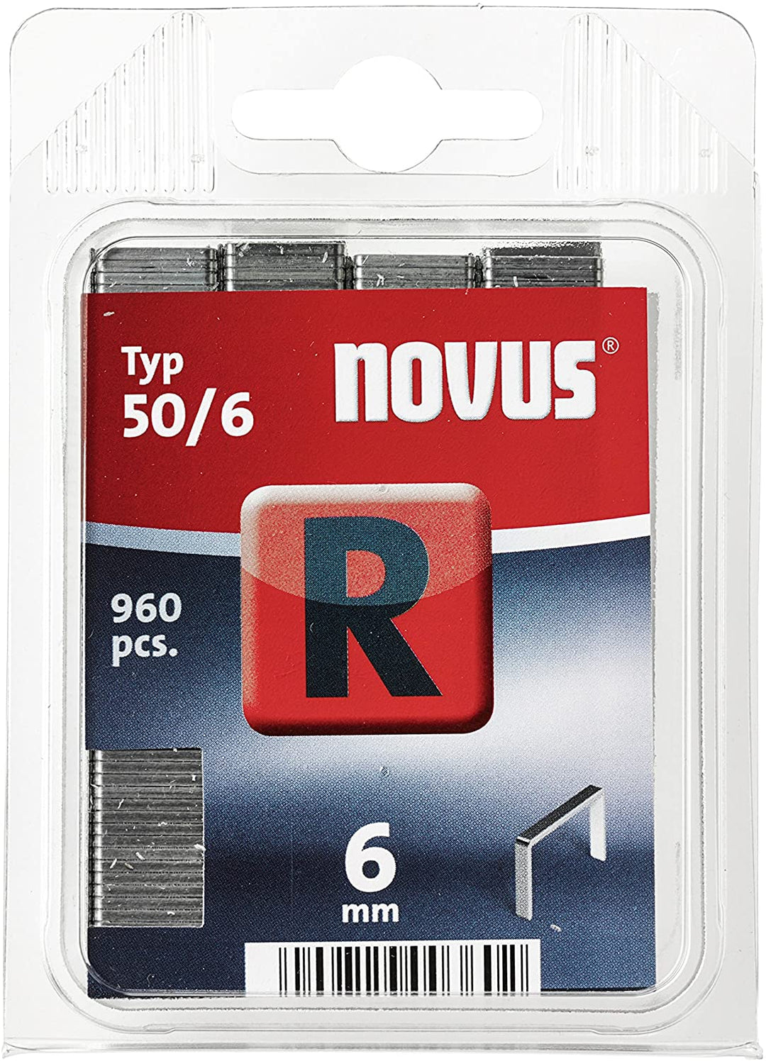 Novus 50/6 Staples, 6mm, 042-0465