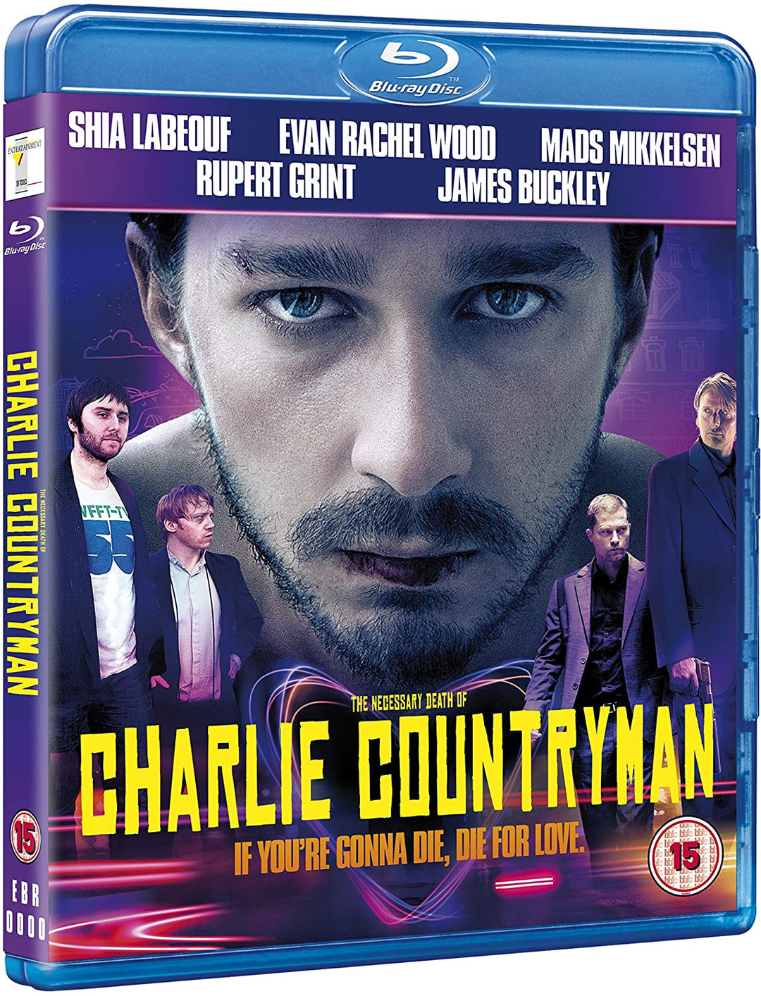The Necessary Death Of Charlie Countryman [2017] - Romance/Drama [Blu-Ray]