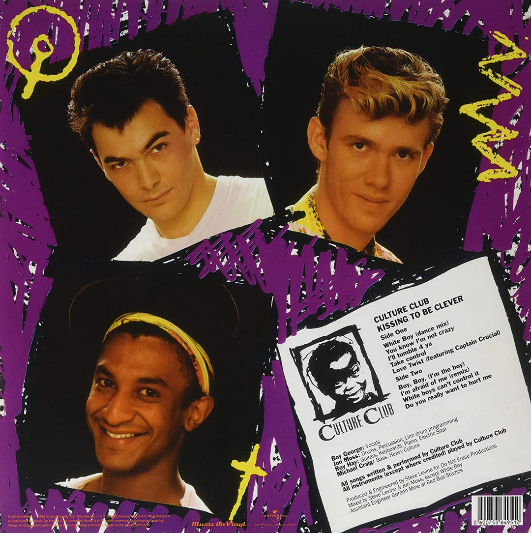 Culture Club - Kissing To Be Clever [Vinyl]