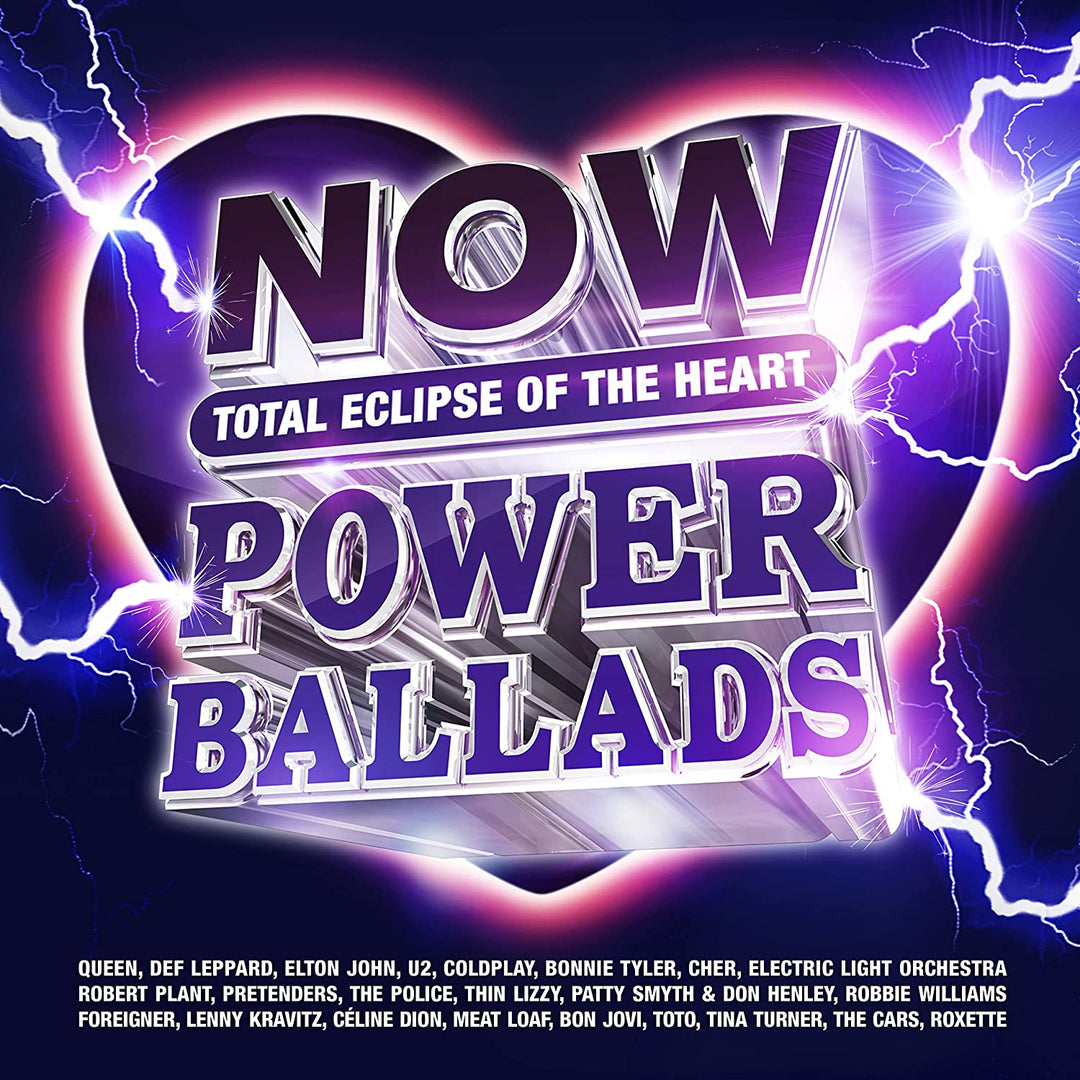 NOW Thats What I Call Power Ballads: Total Eclipse Of The Heart , Pack of 4 [Audio CD]