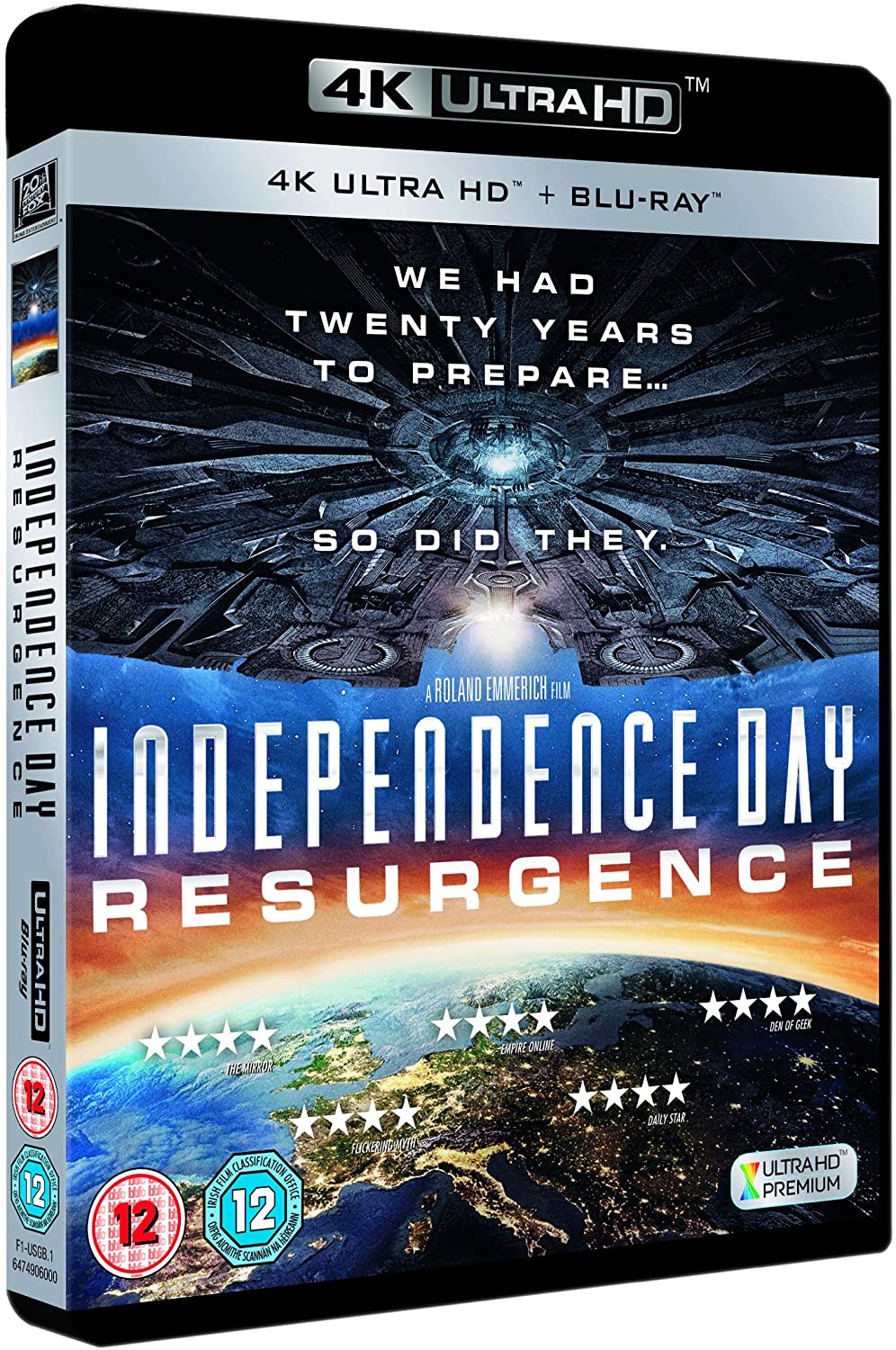 Résurgence du Jour de l&#39;Indépendance [Blu-ray]