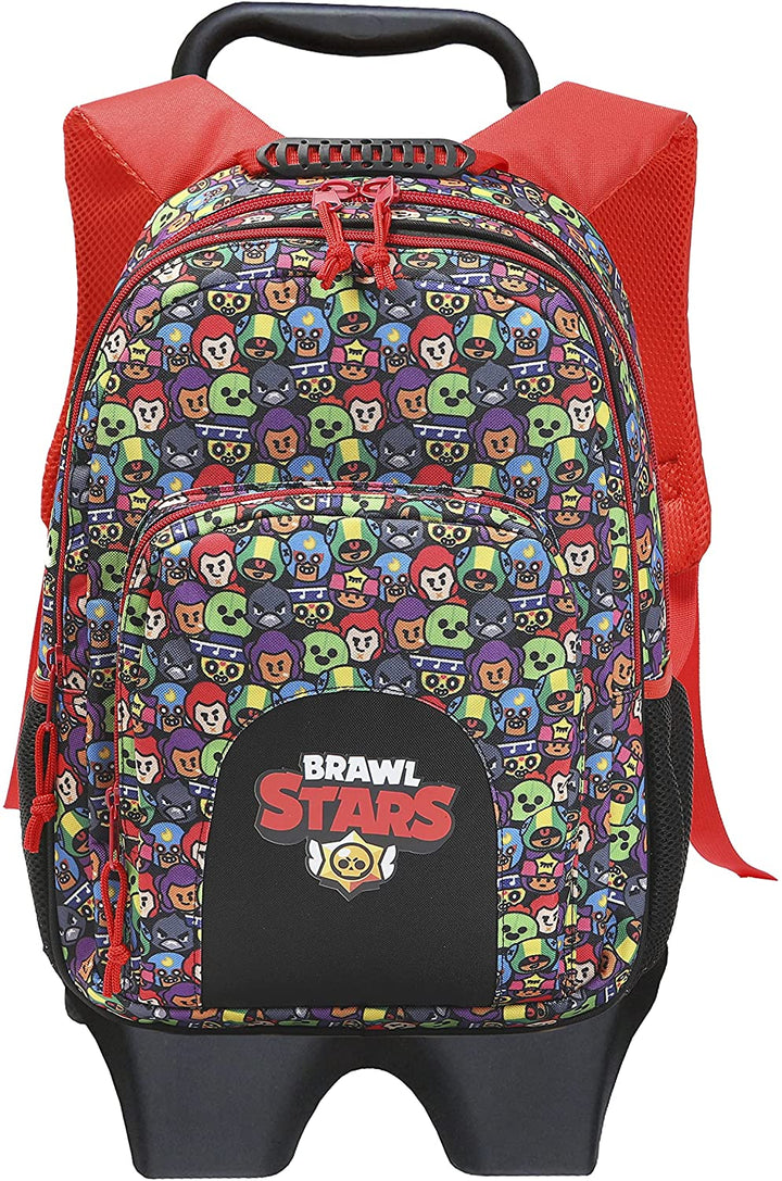 43 cm Backpack with Removable Trolley Brawl Stars (CyP Brands)